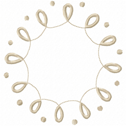 Flowers And Tree Embroidery Design 6